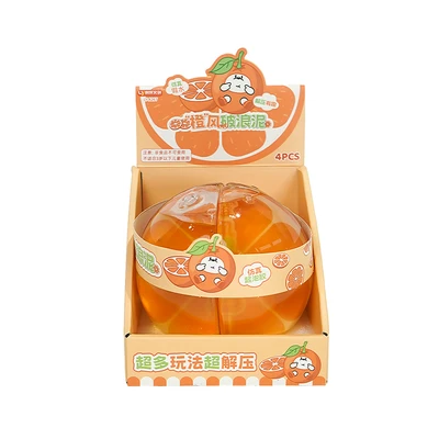 Gambar Kiddy Fun Slime Orange Slice - Oranye