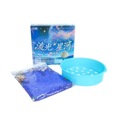 Gambar Kiddy Fun Slime Flowing Star - Biru