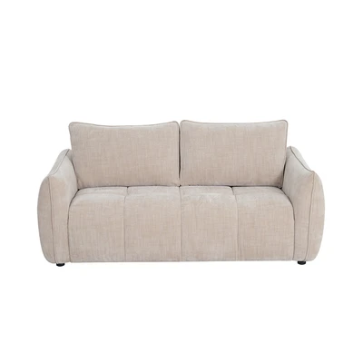 Gambar Informa Eloise Sofa Fabric 3 Seater - Krem Beige