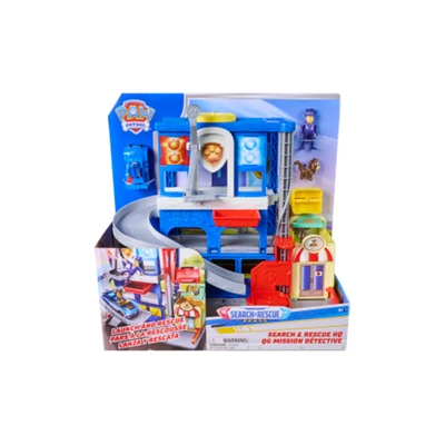 Gambar Paw Patrol Playset Search & Rescue Hq Gq Mission Detective - Mix