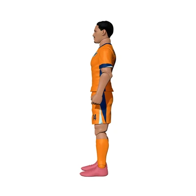 Gambar Top Gear Banbo Sockers Action Figure Tijjani Reijnders Netherlands 20 cm - Oranye