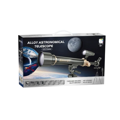 Gambar Kiddy Star Set Alloy Astronomical Telescope - Hitam