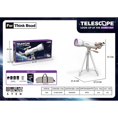 Gambar Kiddy Star Set Telescope Starry Sky - Putih