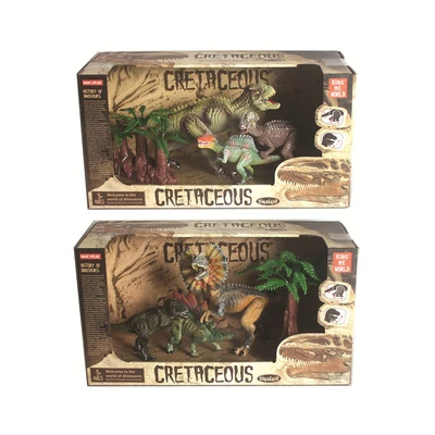Gambar Kiddy Star Set Figure Cretaceous Dinosaur V1 Random