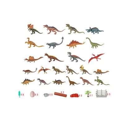 Gambar Kiddy Star Minifigure Dinosaur World Set 55 pcs - Mix