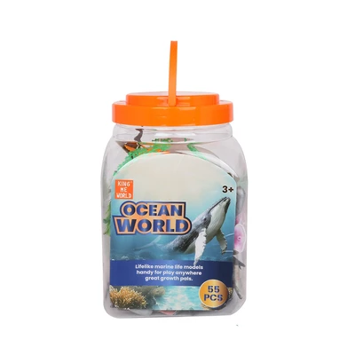 Gambar Kiddy Star Minifigure Ocean World Set 55 pcs - Mix