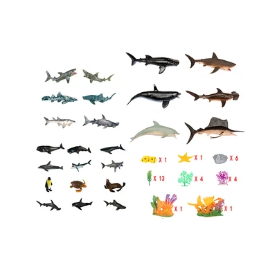Gambar Kiddy Star Minifigure Ocean World Set 55 pcs - Mix