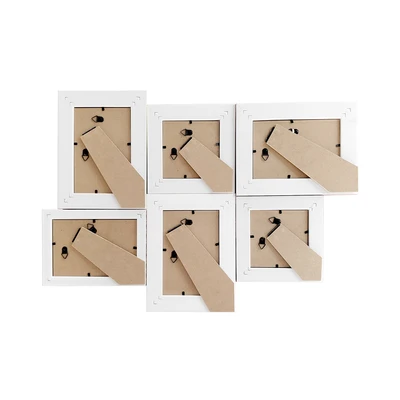 Gambar Informa Bingkai Foto Mix Size Set 6 Pcs - Gold/Cokelat