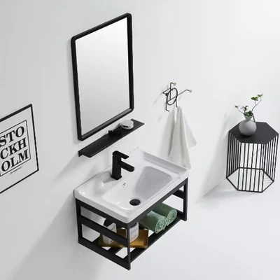 Gambar Informa Dara Neo Set Kabinet Kamar Mandi - Hitam