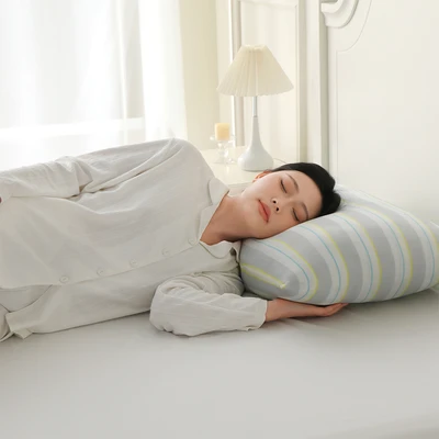 Gambar Cottom Couture Bantal Serat Bambu Dengan Sarung 45x65 cm - Mix