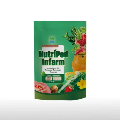 Gambar Infarm Nutripod Penyubur Tanah & Tanaman 100 gr