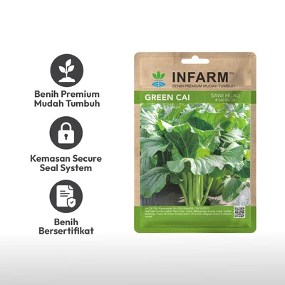 Gambar Infarm Benih Sawi Hijau Green Cai