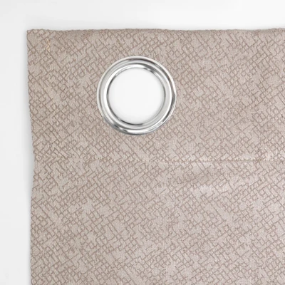 Gambar Informa Xena Gorden 140x250 cm Set 2 Pcs V1 - Cokelat Taupe