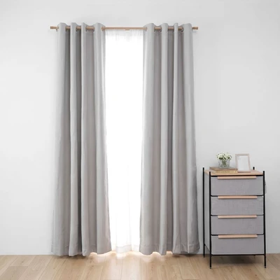 Gambar Informa Xena Gorden Blackout Polyester 140x250 cm Set 2 pcs - Krem Beige