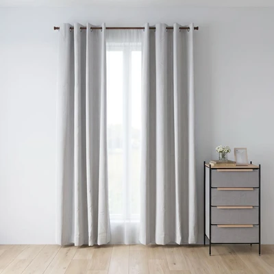 Gambar Informa Xena Gorden Blackout Polyester 140x250 cm Set 2 pcs - Abu-Abu