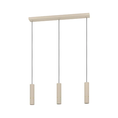 Gambar Eglo Caminia Lampu Gantung 3L GU10 - Cokelat Sand