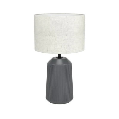 Gambar Eglo Capalbio Lampu Meja E27 - Abu-Abu