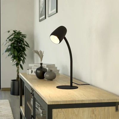 Gambar Eglo Carlo Lampu Meja E14 - Hitam