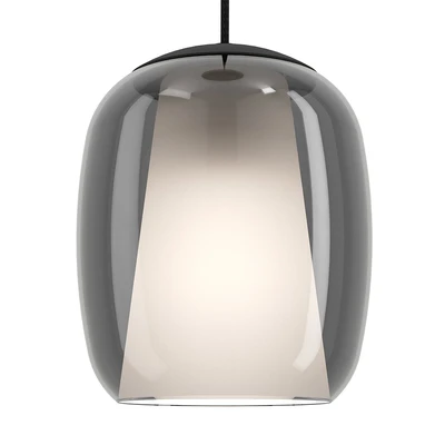 Gambar Eglo Ciampino Lampu Gantung Round 5L E27 - Abu-Abu