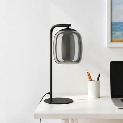 Gambar Eglo Ciampino Lampu Meja E27 - Hitam