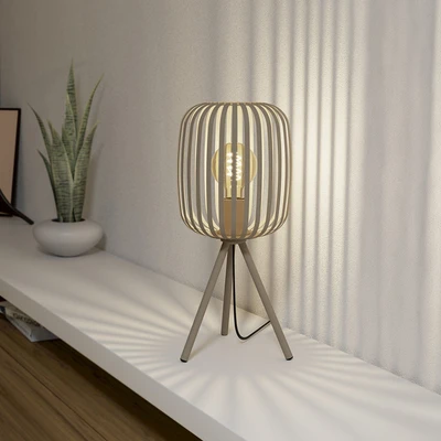 Gambar Eglo Romazzina Lampu Meja E27 - Cokelat Sandy