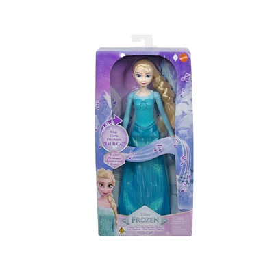Gambar Disney Princess Boneka Singing Elsa - Biru