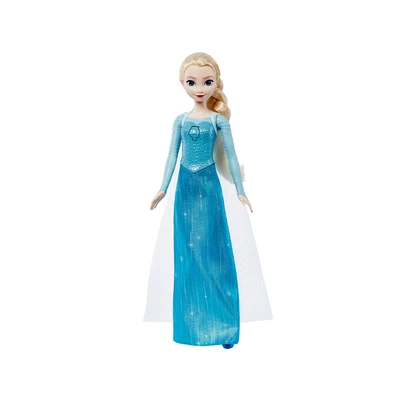 Gambar Disney Princess Boneka Singing Elsa - Biru