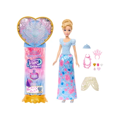 Gambar Disney Princess Set Boneka Jewel Reveal Random