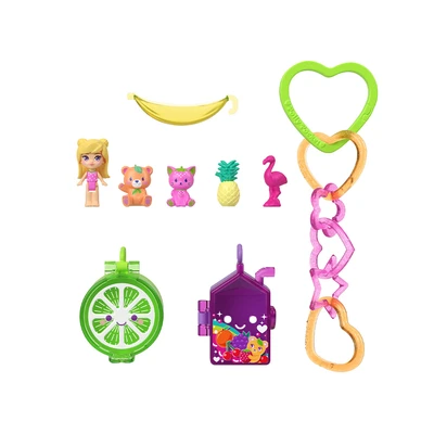 Gambar Polly Pocket Playset Pushie Bear Compact - Mix