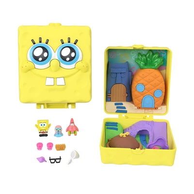 Gambar Polly Pocket Playset Spongebob Compact - Kuning