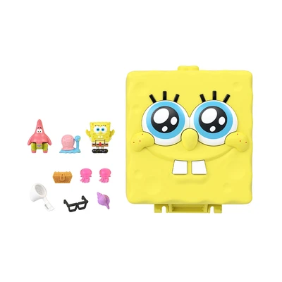 Gambar Polly Pocket Playset Spongebob Compact - Kuning