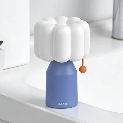 Gambar Eglare Lampu Tidur LED Rechargeable 1 Watt Puffy - Biru Tua