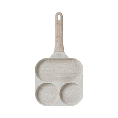 Gambar Culinart Wajan Penggorengan Telur & Pancake Aluminium - Krem