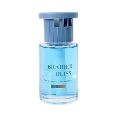Gambar Flamingo White Musk Braided Bliss Woven Cup Pengharum Mobil - Biru