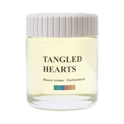 Gambar Flamingo Secret Wish Tangled Hearts Woven Gel Pengharum Mobil - Kuning