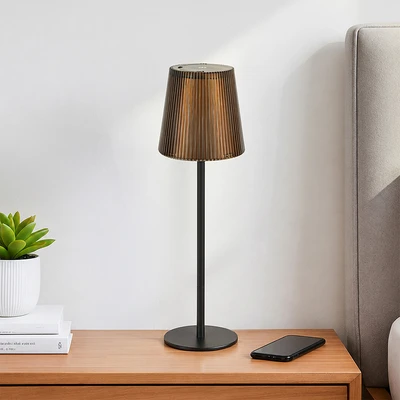 Gambar Eglare Maison Lampu Meja LED 4 Watt - Cokelat/Hitam