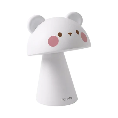Gambar Eglare Lampu Meja LED 3 Watt 1200mAh Rechargeable Bear - Putih