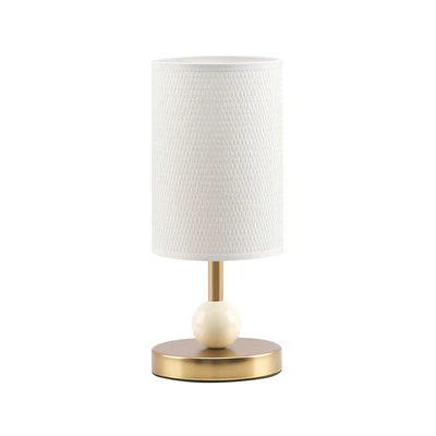 Gambar Eglare Moelle Lampu Meja Shiny E27 - Krem/Gold