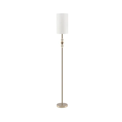Gambar Eglare Moelle Lampu Lantai Shiny E27 - Krem/Gold