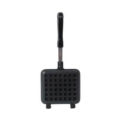 Gambar Culinart Cetakan Waffle Square Single Aluminium Die-Cast - Abu-Abu