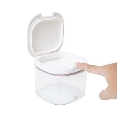 Gambar Culinart Tempat Bumbu Dapur Dengan Sendok 800 ml Transparan - Putih