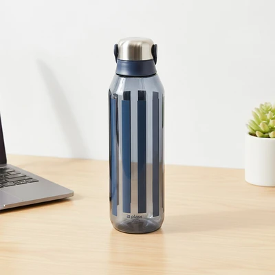 Gambar Picas Botol Minum Tritan Stripes 1 Liter - Biru Navy