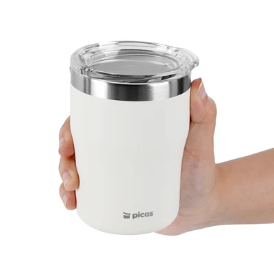 Gambar Picas Sippy Mug Vacuum Flask Stainless Steel 300 ml - Krem Beige
