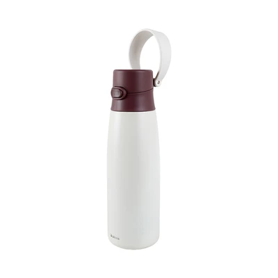 Gambar Picas Carry Vacuum Flask Stainless Steel Dengan Handle 900 ml - Cokelat Beige