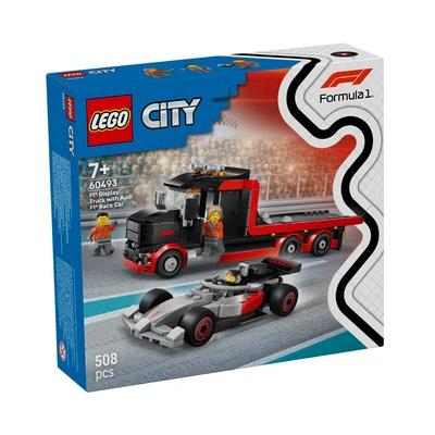 Gambar LEGO City F1 Display Truck & Audi F1 Race Car Set 508 Pcs 60493 - Mix