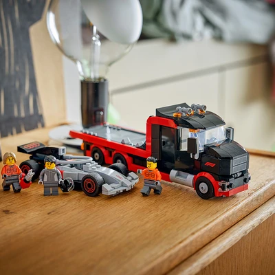 Gambar LEGO City F1 Display Truck & Audi F1 Race Car Set 508 Pcs 60493 - Mix