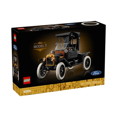 Gambar LEGO Icons Ford Model T Set 1060 Pcs 11376 - Hitam
