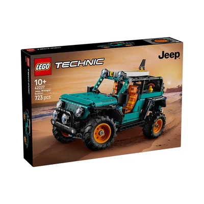 Gambar LEGO Technic Jeep Wrangler Rubicon Suv Set 723 Pcs 42227 - Hijau