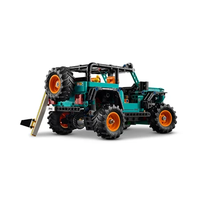 Gambar LEGO Technic Jeep Wrangler Rubicon Suv Set 723 Pcs 42227 - Hijau