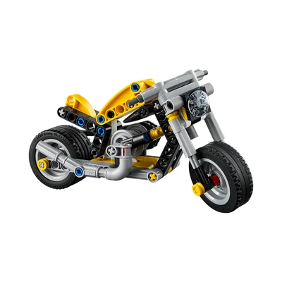 Gambar LEGO Technic Yellow Motorcycle Set 151 Pcs 42225 - Kuning